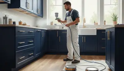 Cabinet painting in Salt Lake City, UT for durable kitchen finishes and a refreshed home interior