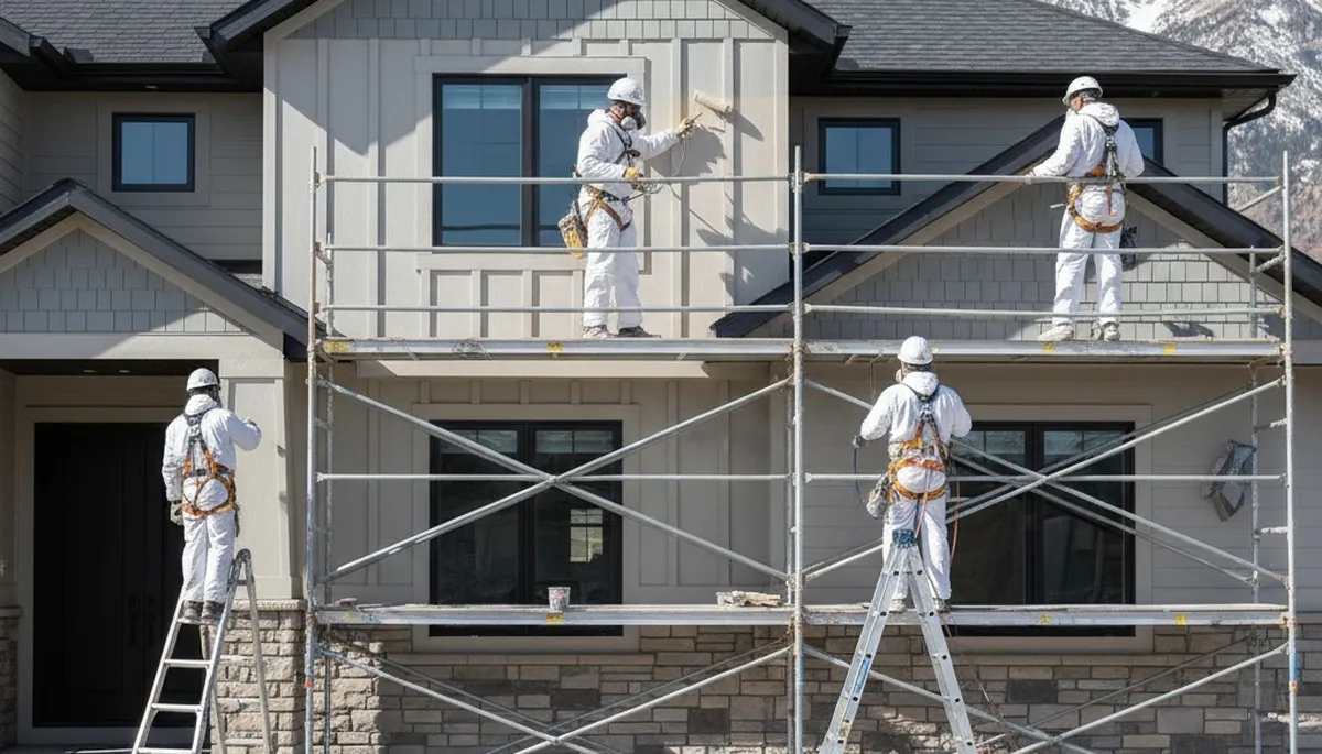 Painting professionals serving Salt Lake City, UT with expert interior and exterior house painting services