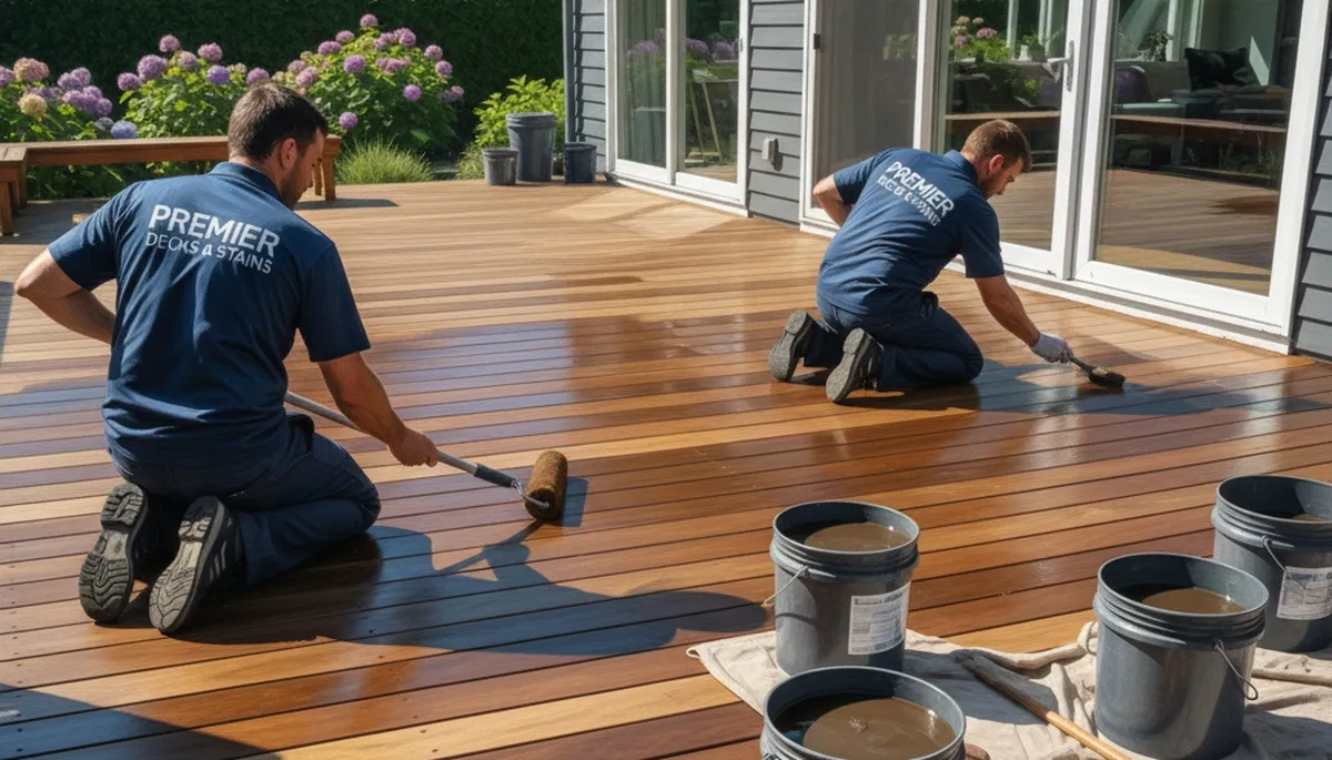 Deck painting in Salt Lake City, UT by Salt Lake City Paint Pros for durable outdoor protection