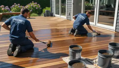 Deck painting in Salt Lake City, UT by Salt Lake City Paint Pros for durable outdoor protection