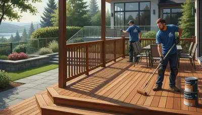 Deck staining service in Salt Lake City, UT for durable protection and a polished outdoor finish