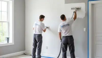 Drywall repair in Salt Lake City, UT by Salt Lake City Paint Pros for cracks, holes, and water damage