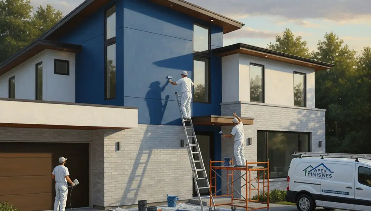 Exterior house painting in Salt Lake City, UT by Salt Lake City Paint Pros