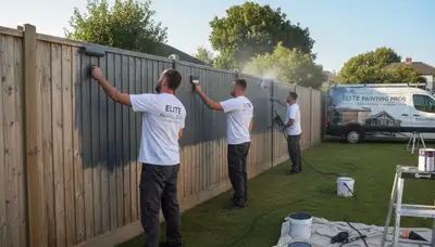 Fence painting service in Salt Lake City, UT for durable, weather-resistant exterior protection