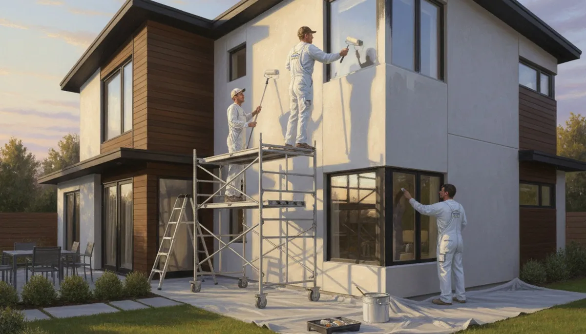 Salt Lake City, UT house painting service for durable exterior and interior home finishes
