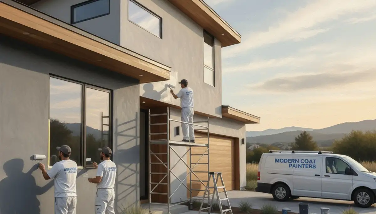 Salt Lake City, UT house painters applying exterior paint for durable, weather-resistant home protection