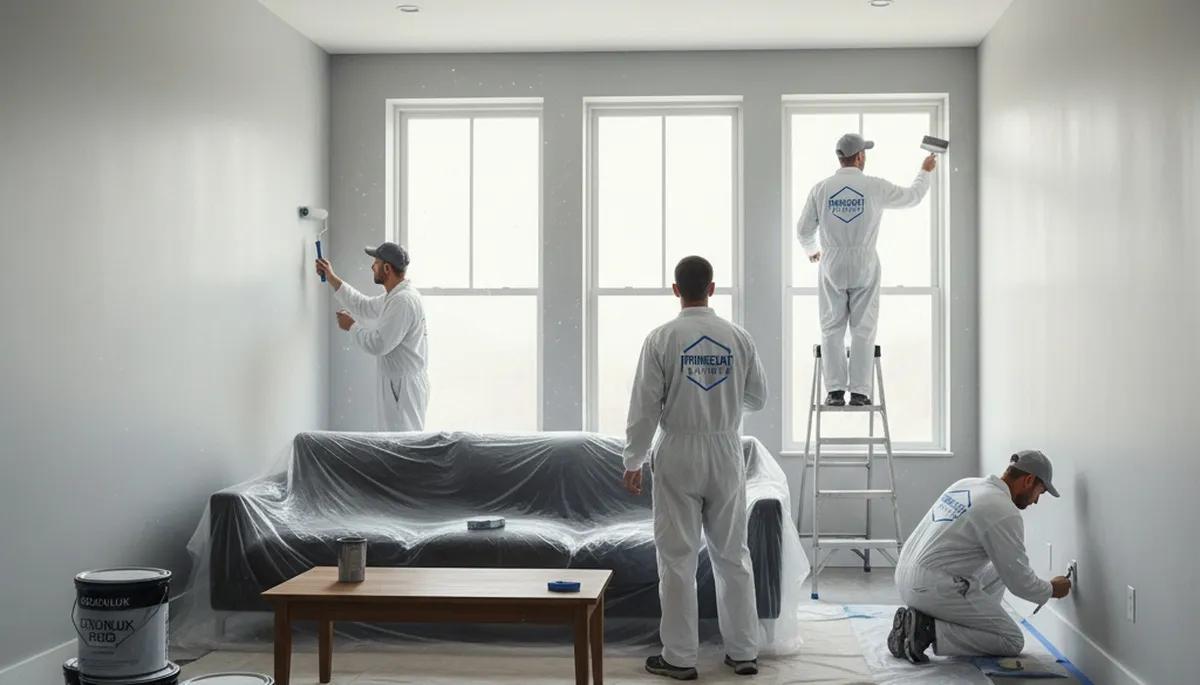 Interior house painting in Salt Lake City, UT by Salt Lake City Paint Pros