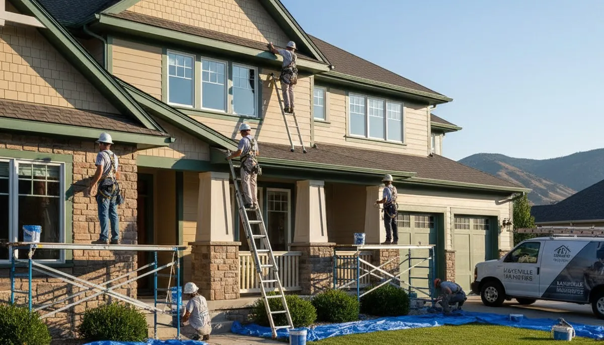 Salt Lake City, UT painting contractors providing professional interior and exterior house painting services