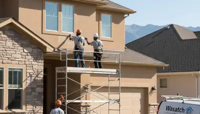 Salt Lake City, UT painting contractor serving residential and commercial interior and exterior painting services