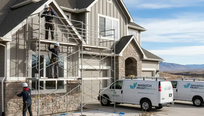 Salt Lake City, UT painting contractors providing professional interior and exterior painting services