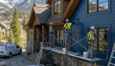 Salt Lake City, UT painting contractor logo for residential and commercial painting services