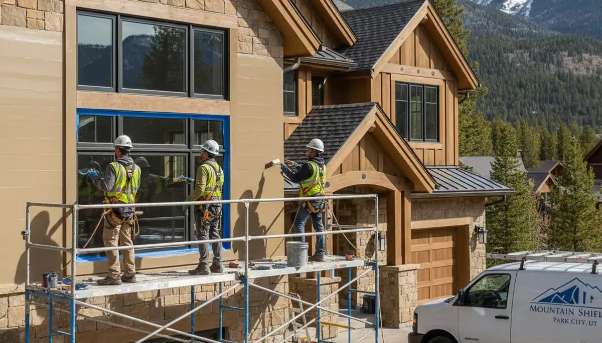 Painting contractor in Salt Lake City, UT providing professional residential and commercial painting services