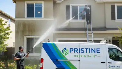 Salt Lake City pressure cleaning for driveways, siding, and decks by Paint Pros
