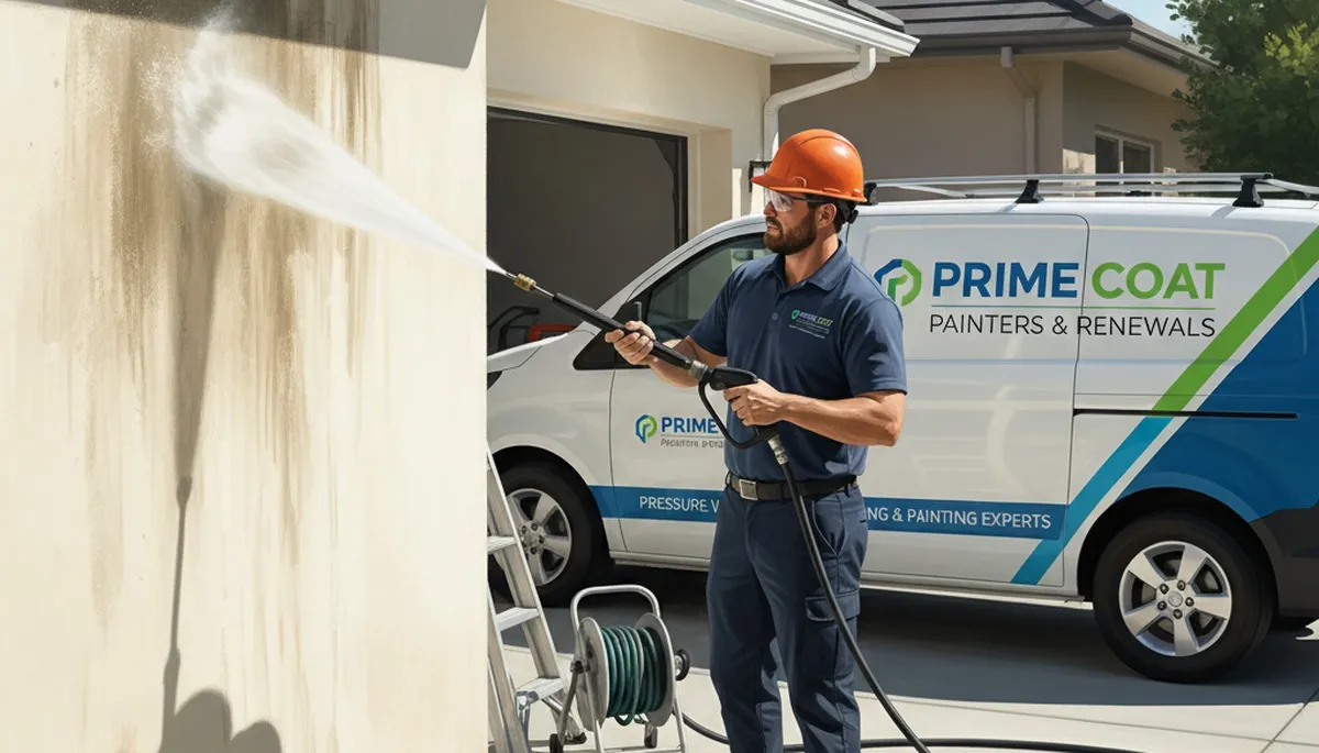 Salt Lake City pressure cleaning service washing siding and removing winter buildup