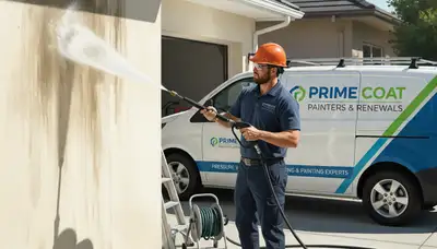 Salt Lake City pressure cleaning service washing siding and removing winter buildup