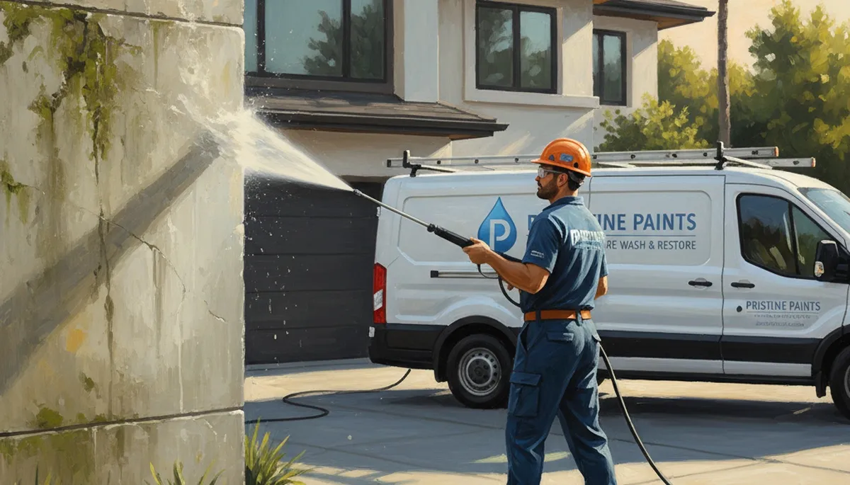 Pressure cleaning service in Salt Lake City, UT for driveways, siding, and decks