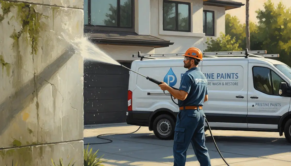 Pressure cleaning service in Salt Lake City, UT for driveways, siding, and decks