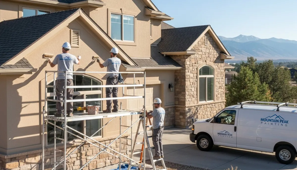 Salt Lake City, UT painting contractor providing professional interior and exterior painting services