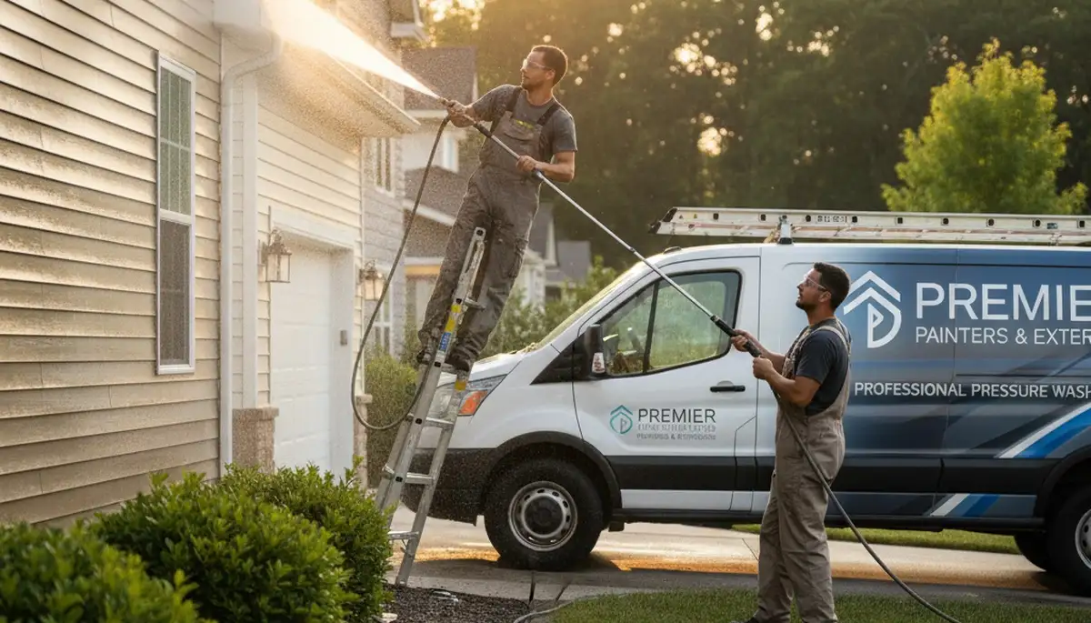 Vinyl siding pressure cleaning in Salt Lake City, UT for a clean, refreshed exterior