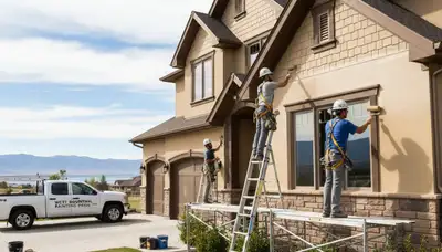 Salt Lake City, UT painting contractor exterior painting services for local homes and businesses
