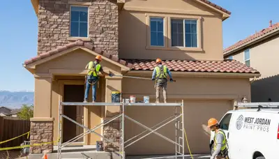 Salt Lake City, UT painting contractor logo for residential and commercial painting services